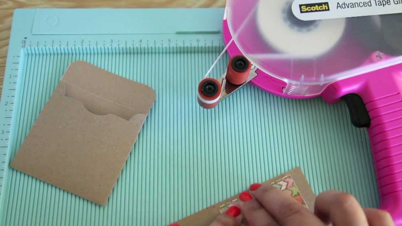 Create Your Own Coin Envelope Tutorial - DIY Crafts