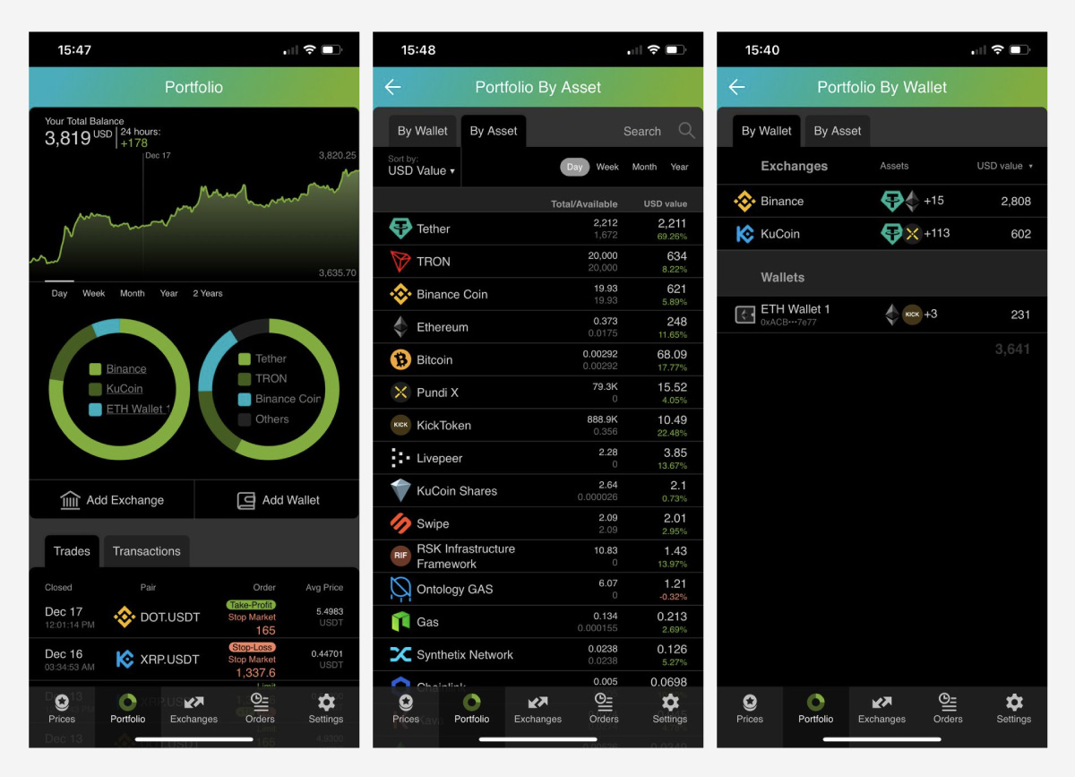 Cryptocurrency Portfolio Tracker App - Crypto Pro