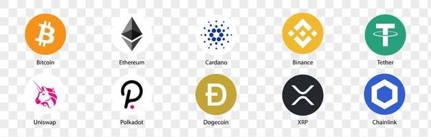 Cryptocurrency Logos