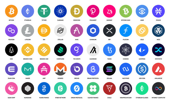 + Crypto Logos (SVG) | BRIX Agency | Figma Community