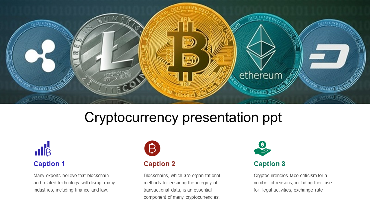 Cryptocurrency Presentation Templates - SlideKit