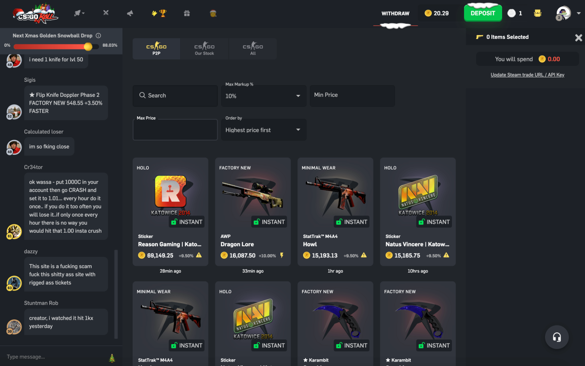 The best CS2 Gambling Sites | CSGOHowl