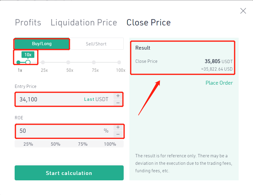 Crypto Profit Calculator - Maketo