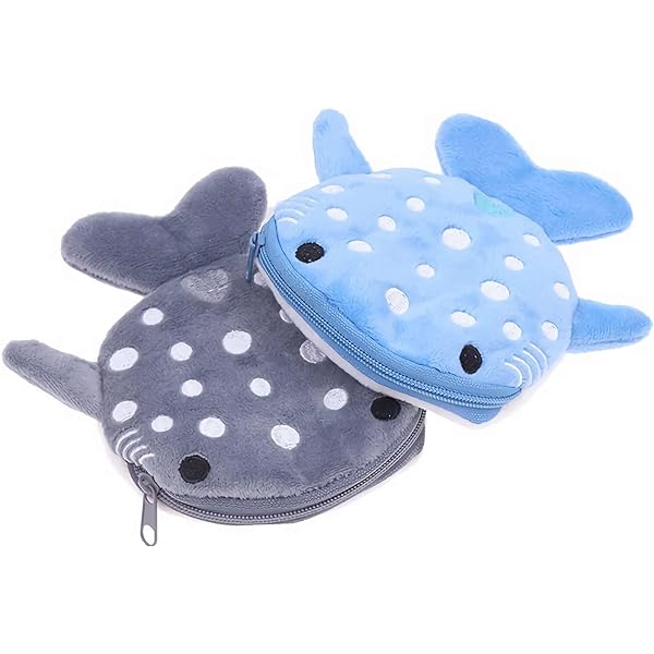 Bluey the Blue Whale Coin Purse (Two Colors)