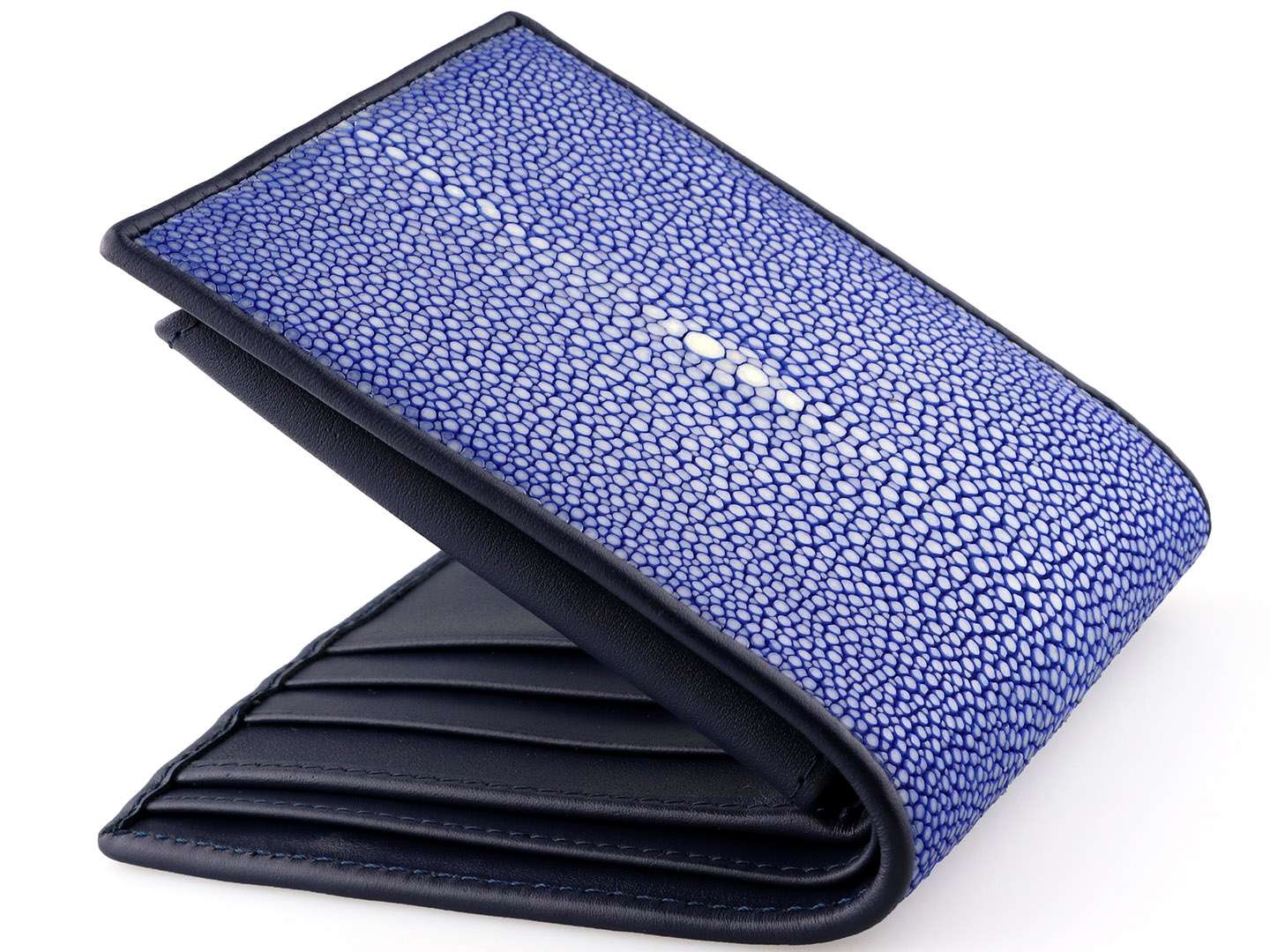 Cardinal Blue Leather Wallet | Cardinal Wallets