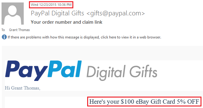 eBay eGift Card - Email Delivery