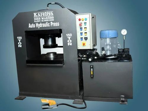 Coins & Bars Hydraulic Embossing Press | N.K. Malvi Industries