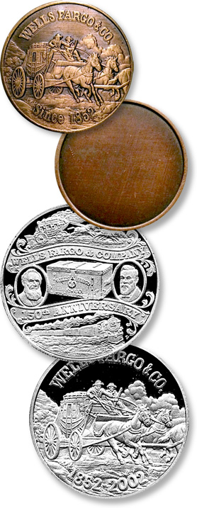 Wells Fargo silver medal