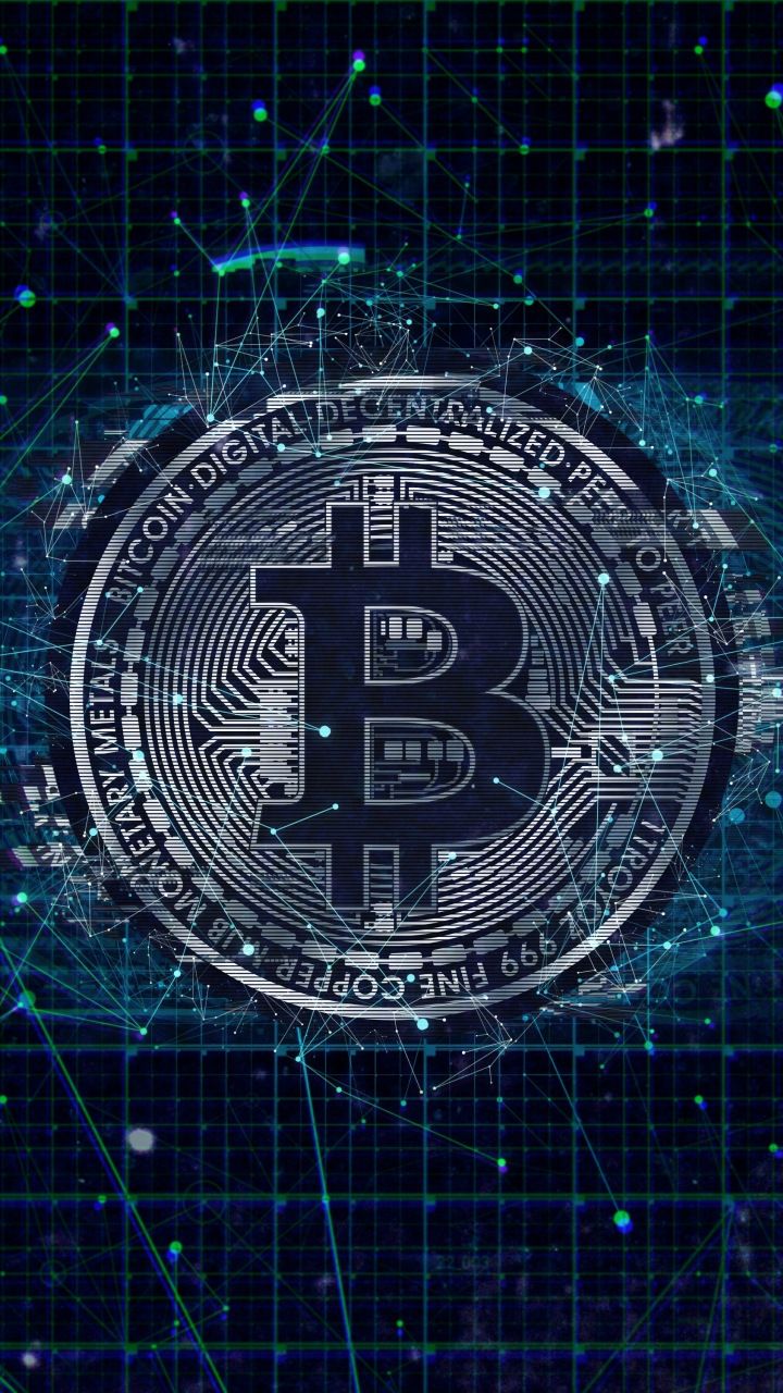 Bitcoin Wallpaper Stock Photos and Images - RF