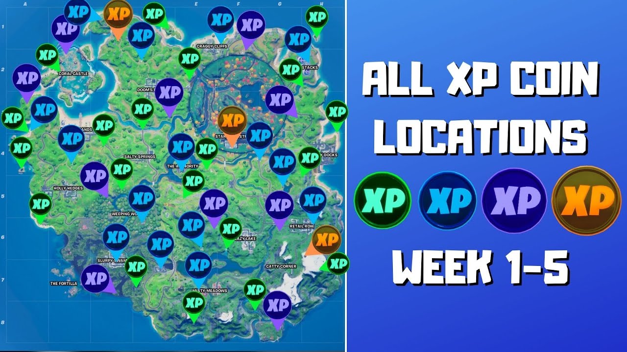 Fortnite: Every XP Coin Location for Week 2