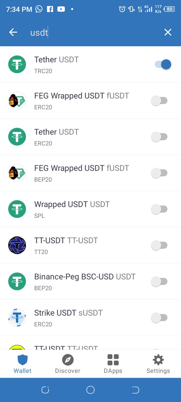 MATBEA - How to Create a Tether (USDT) Wallet