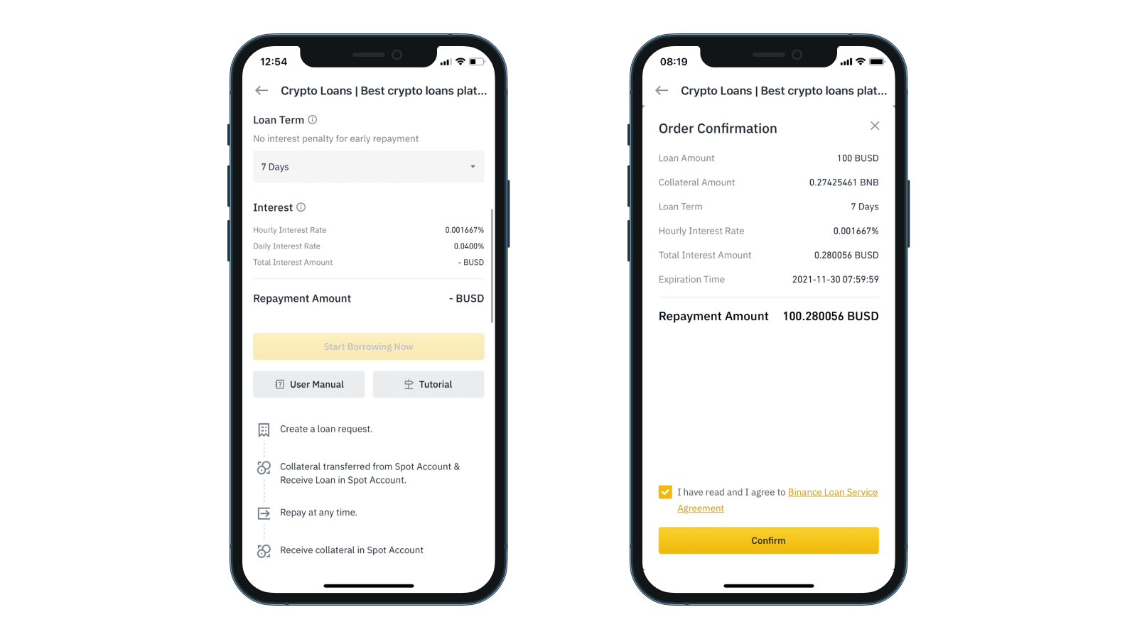 How to Borrow and Repay Crypto Loans on Binance