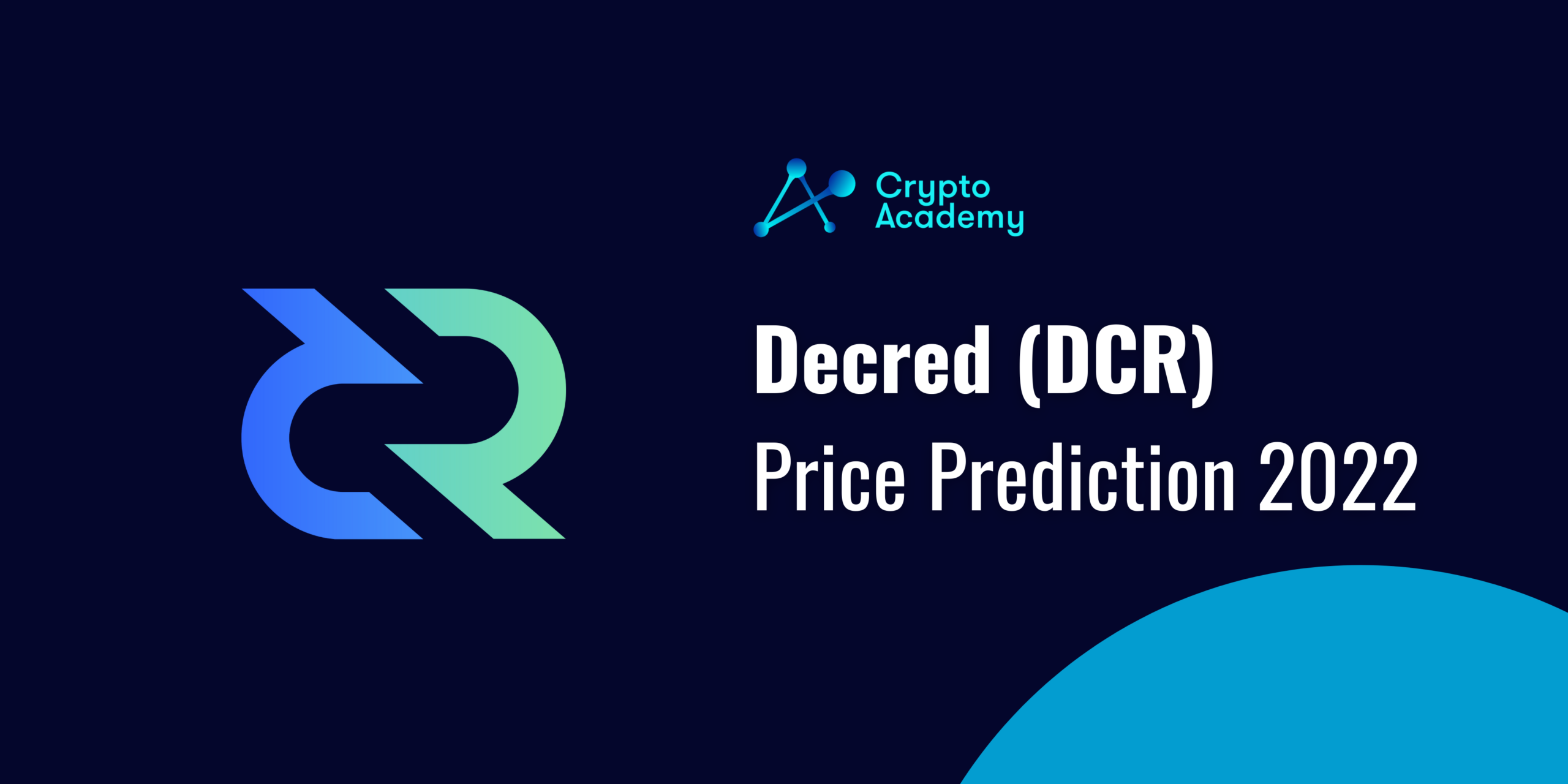 Decred Price (DCR), Market Cap, Price Today & Chart History - Blockworks