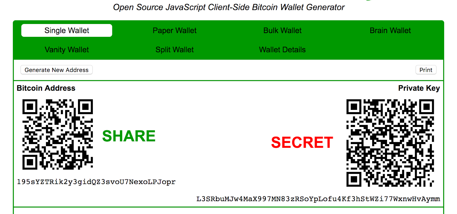 How Are Bitcoin Wallet Addresses Generated?