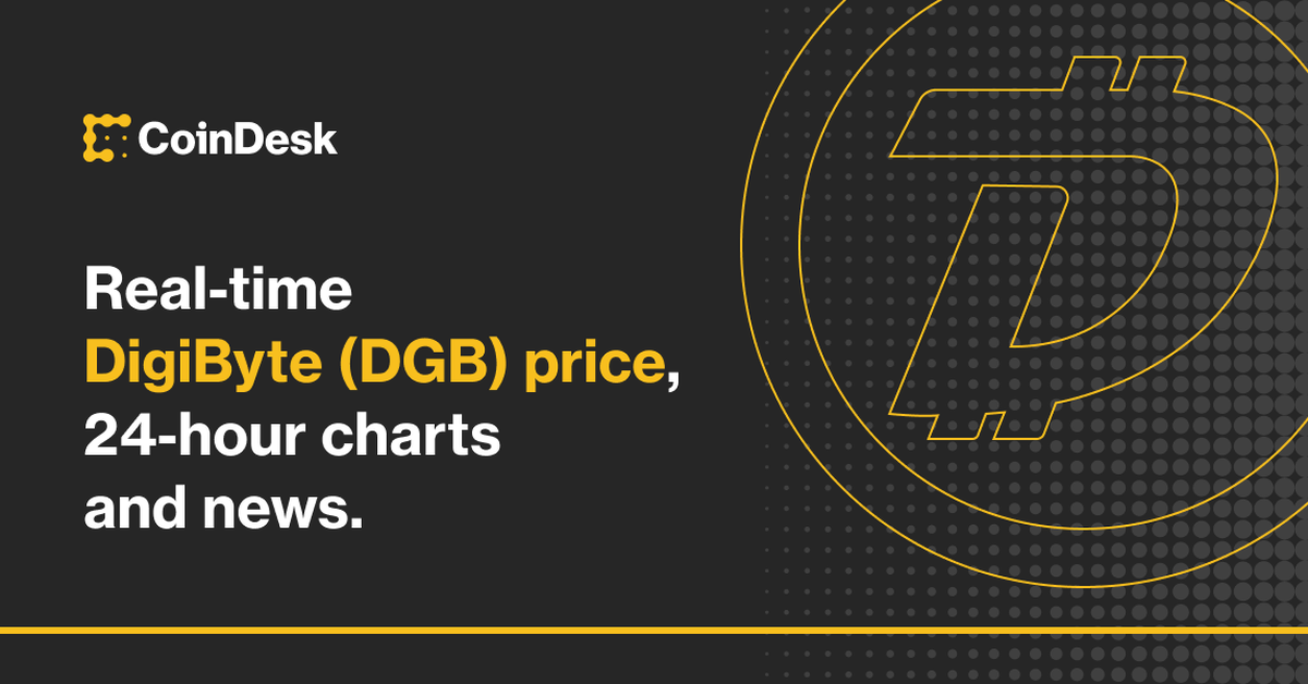 DigiByte Price | DGB Price and Live Chart - CoinDesk