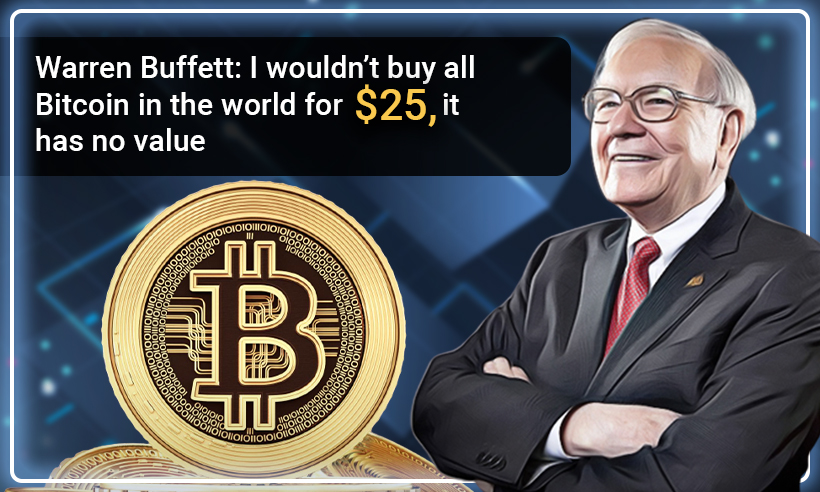 Berkshire Hathaway's Warren Buffett Calls Bitcoin a 'Gambling Token'