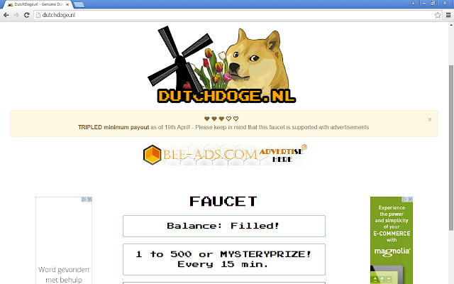 GitHub - dinky1s/dogefaucet-list: Much FREE doge! Get FREE Doge & Cryptocoin HERE!