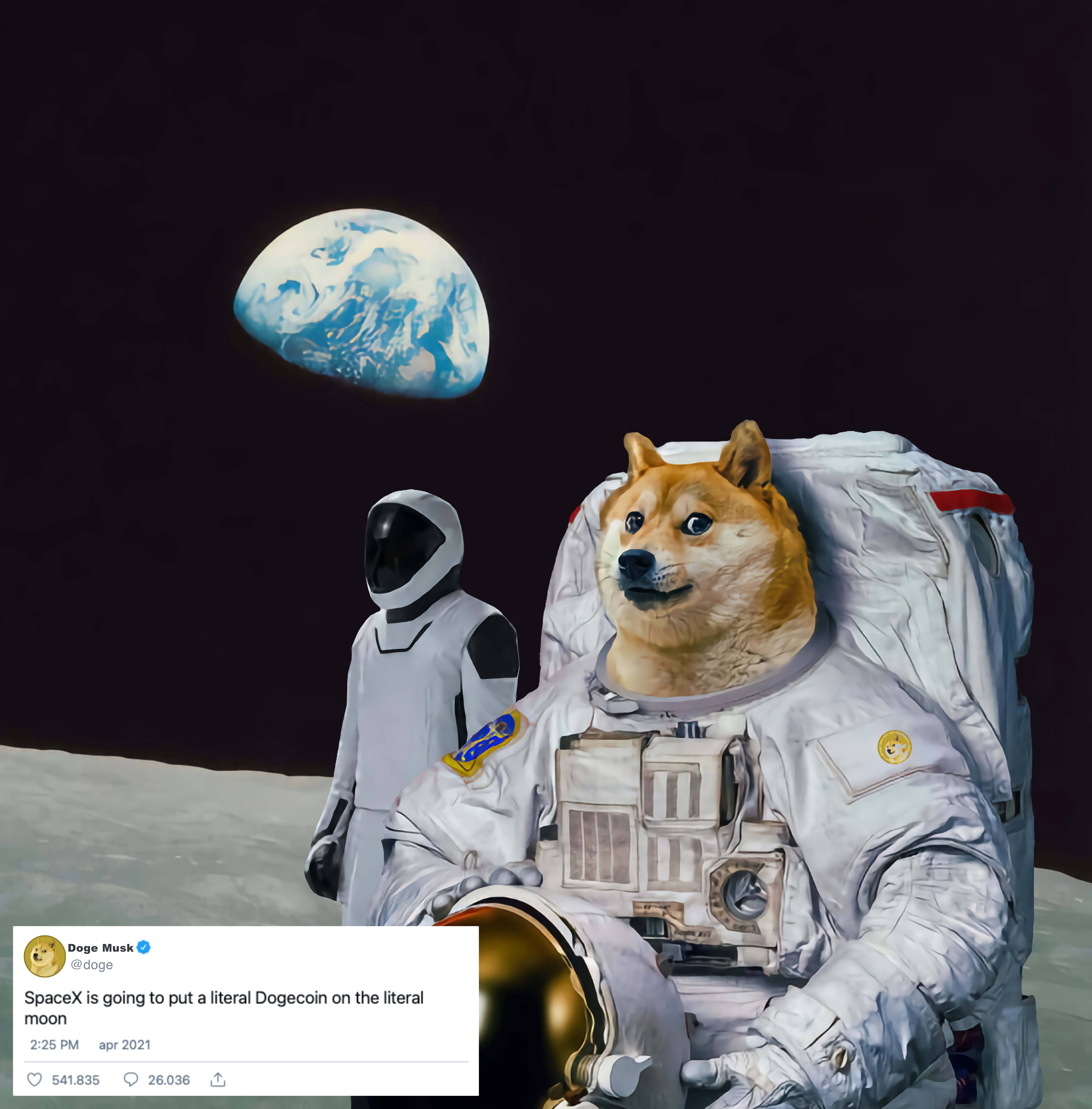 The Real Reason Elon Musk Wants To Put Dogecoin On The Moon