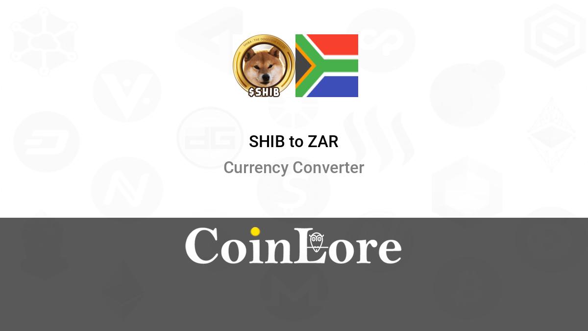 Convert DogeCoin to ZAR | DogeCoin price in South African Rand | Revolut Australia