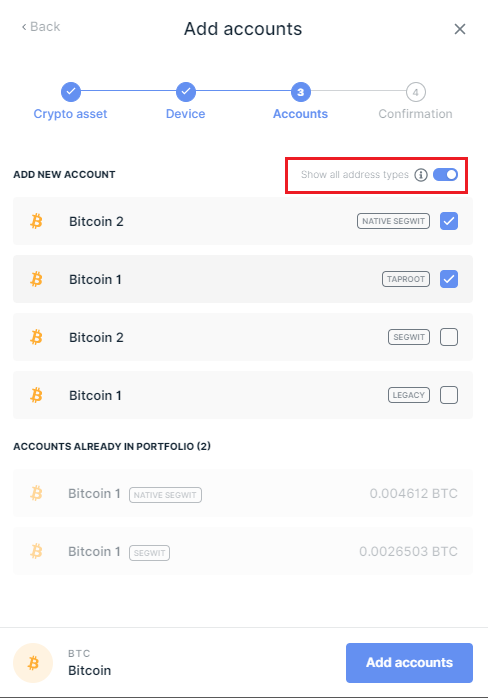 Bitcoin Wallet | Ledger