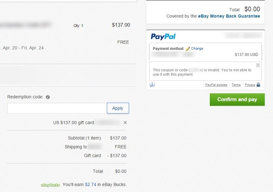 How do I sell gift cards with PayPal Zettle? | PayPal US