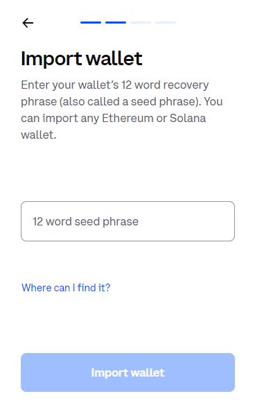 Coinbase Unveils Seed-free Crypto Wallet Feature