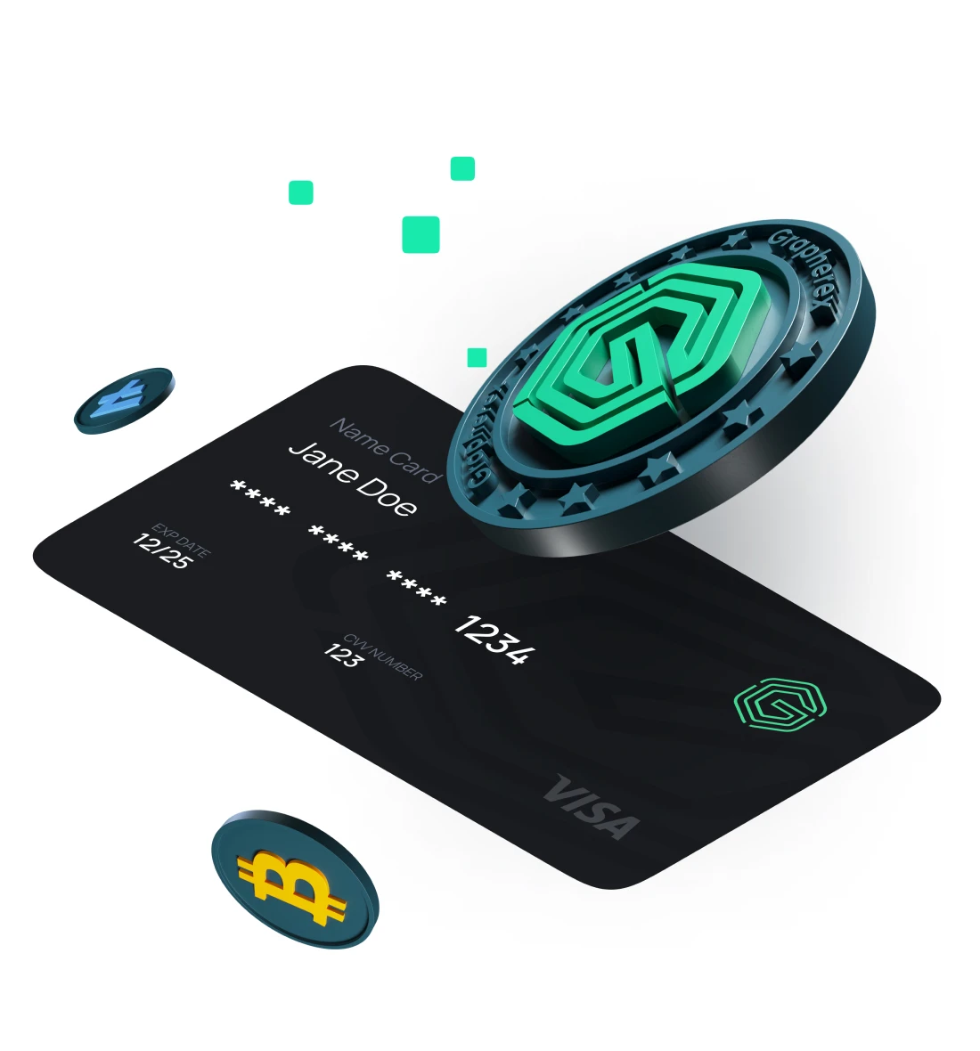 Virtual Crypto Card | Busha