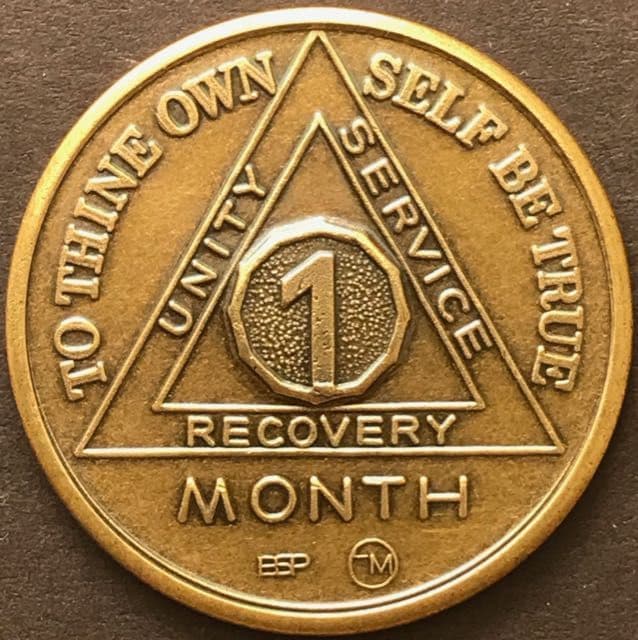 THE GRATITUDE STORE 1 Year Sobriety Coin - AA Coins and Medallions | One India | Ubuy