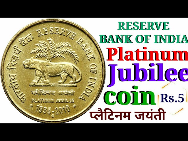 Collectibles | RESERVE BANK OF INDIA Platinum Jubilee Rare Coin | Freeup
