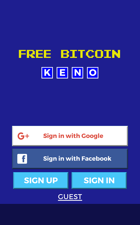 Free Bitcoin Keno - APK Download for Android | Aptoide