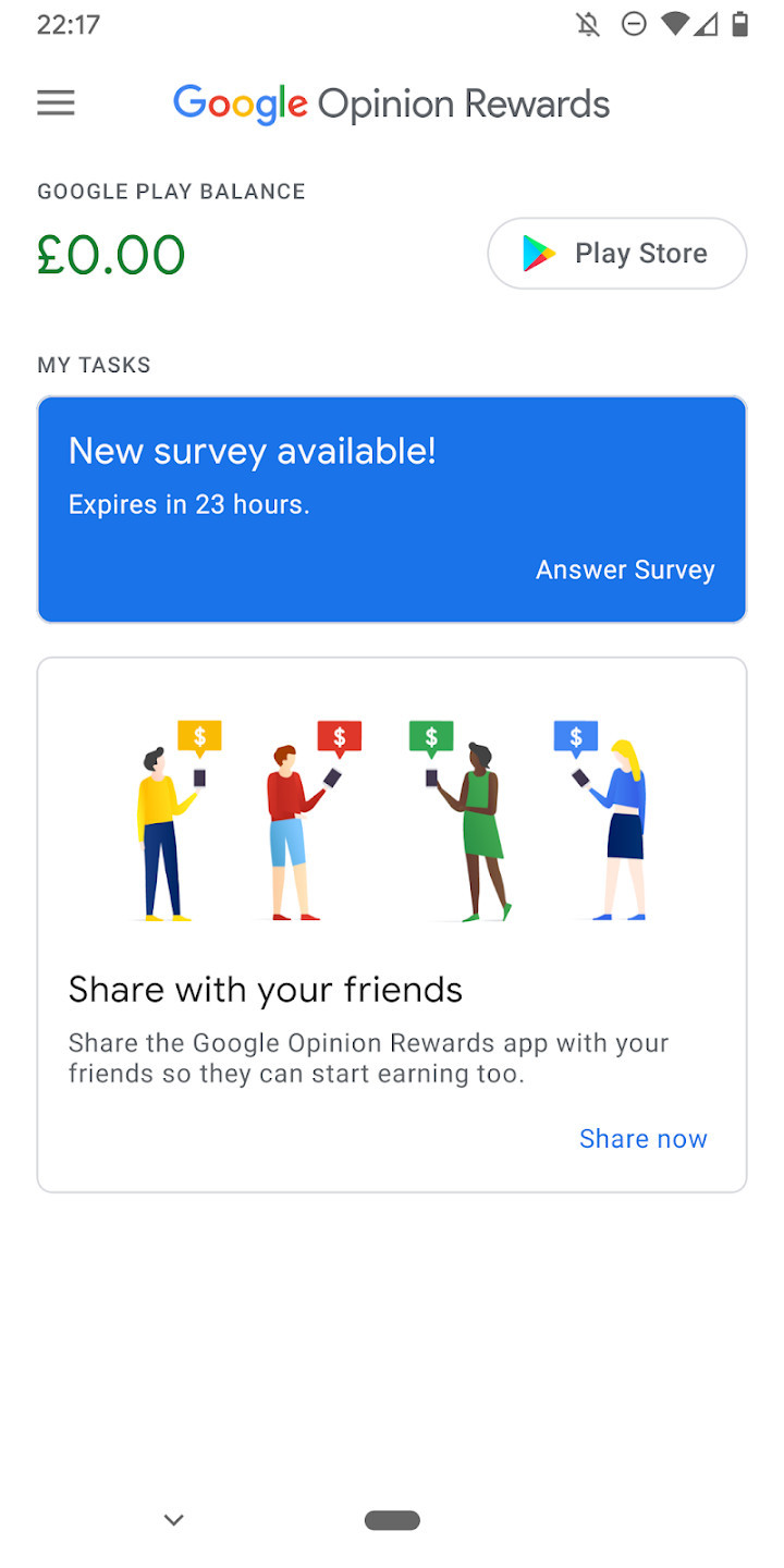 Google Opinion Rewards mod all versions