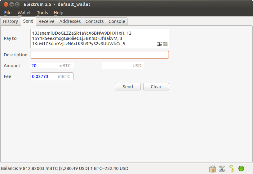 How to use the Electrum receive tab – Bitcoin Electrum
