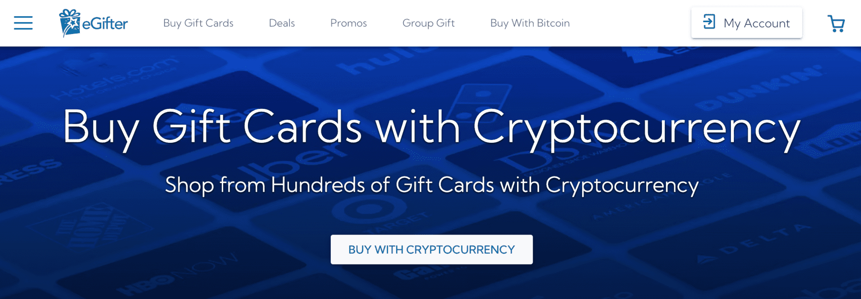 Shop for Gift Cards with Cryptocurrency, Bitcoin, Litecoin, Dash, Ethereum