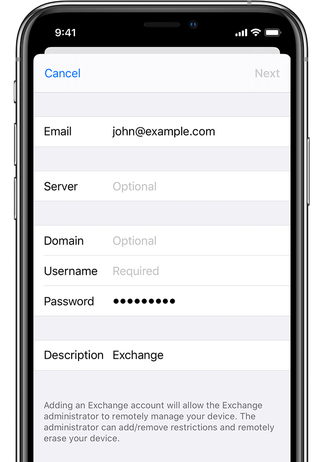 How To Add Exchange Email Account To Your Mac And iPhone | Sound Support