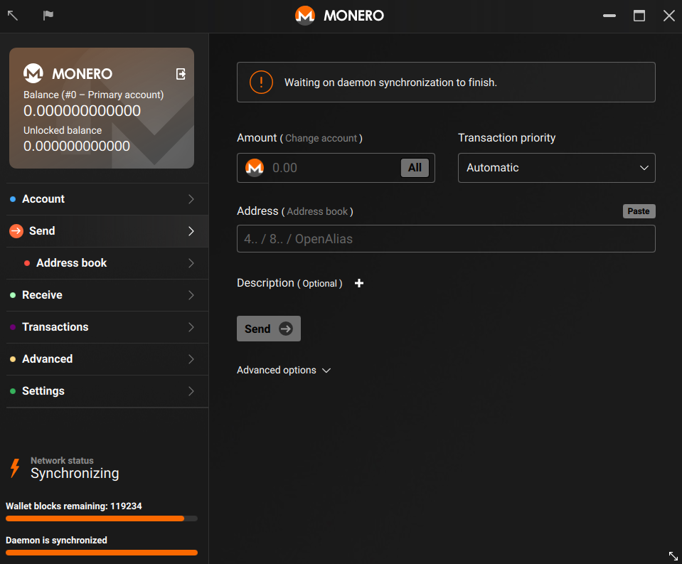 How to run Monero wallet without downloading the Blockchain