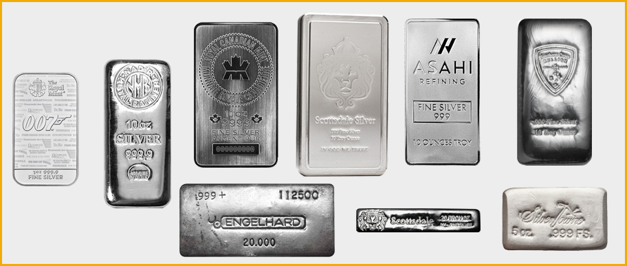 Buy Silver Bullion Bars Online or in Melbourne CBD ABC Bullion PAMP