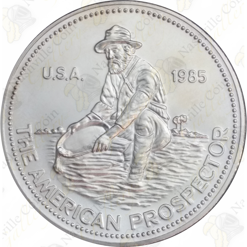 Engelhard American Prospector 1/10 oz Silver Round - Cascade Coins