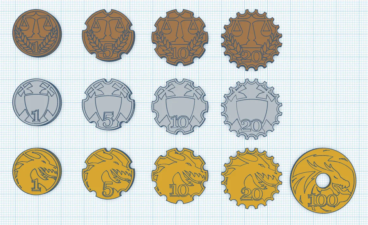 RPG Coins - Norse Foundry