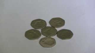 Stop motion animation thai baht coin int | Stock Video | Pond5