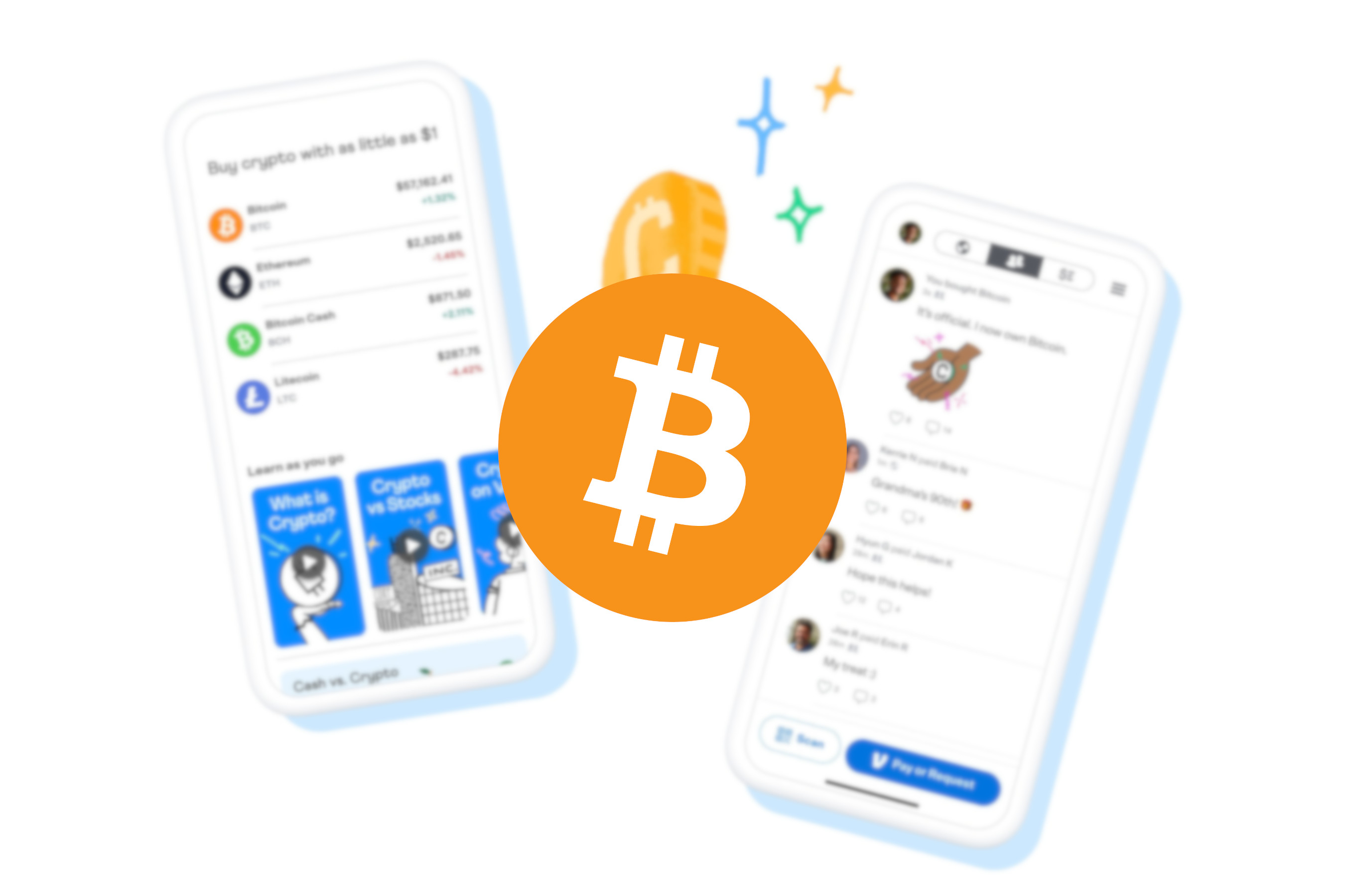 PayPal and Venmo will let you send cryptocurrency to third-party wallets