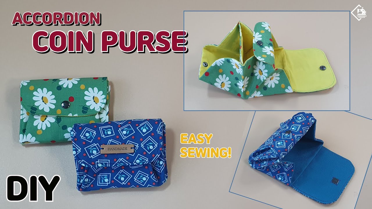 DIY Snap Coin Purse – Sewing Pattern & Tutorial – diy pouch and bag with sewingtimes