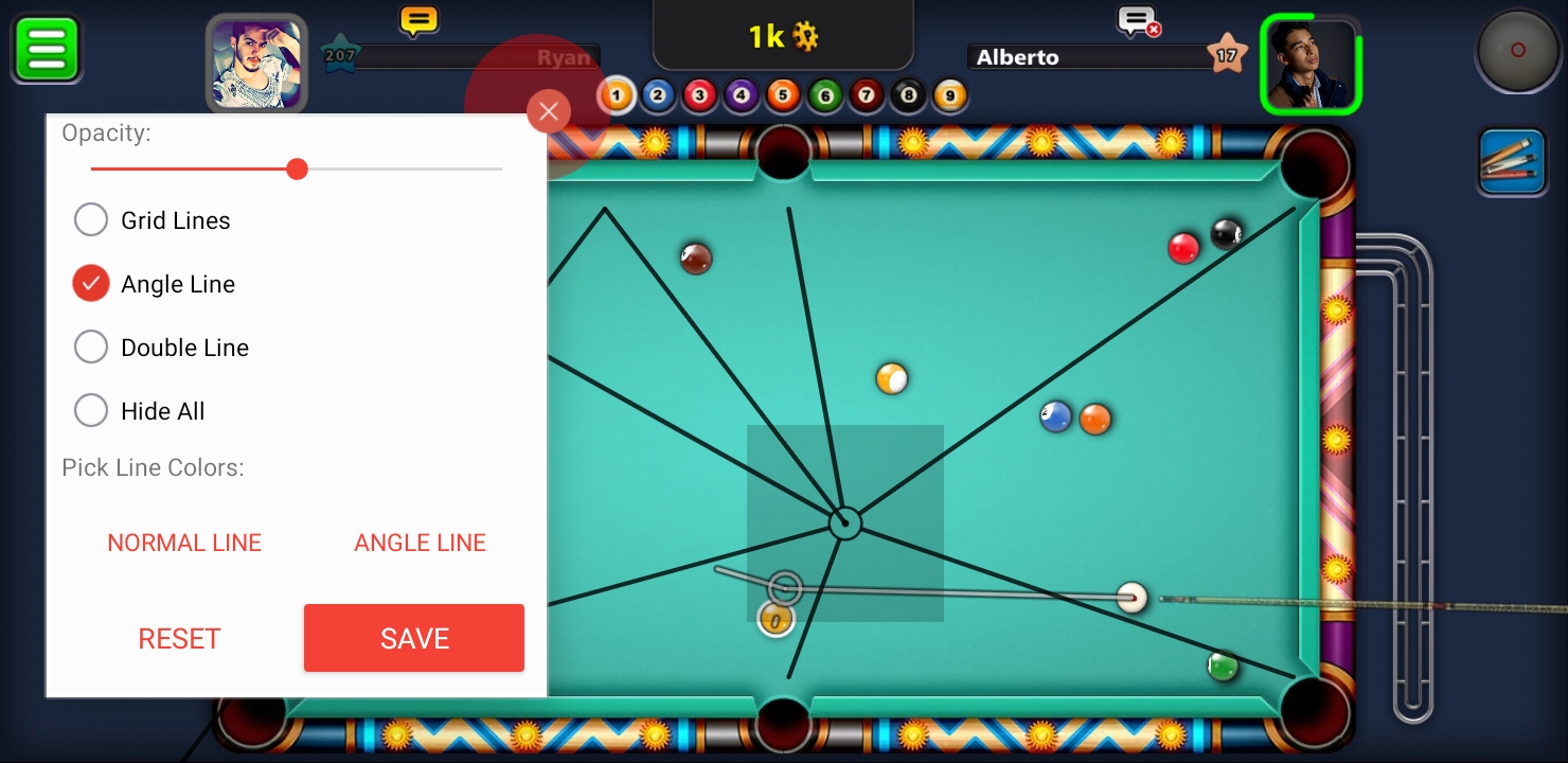 8 Ball Pool MOD APK (Menu: Long line/Anti-ban) Download