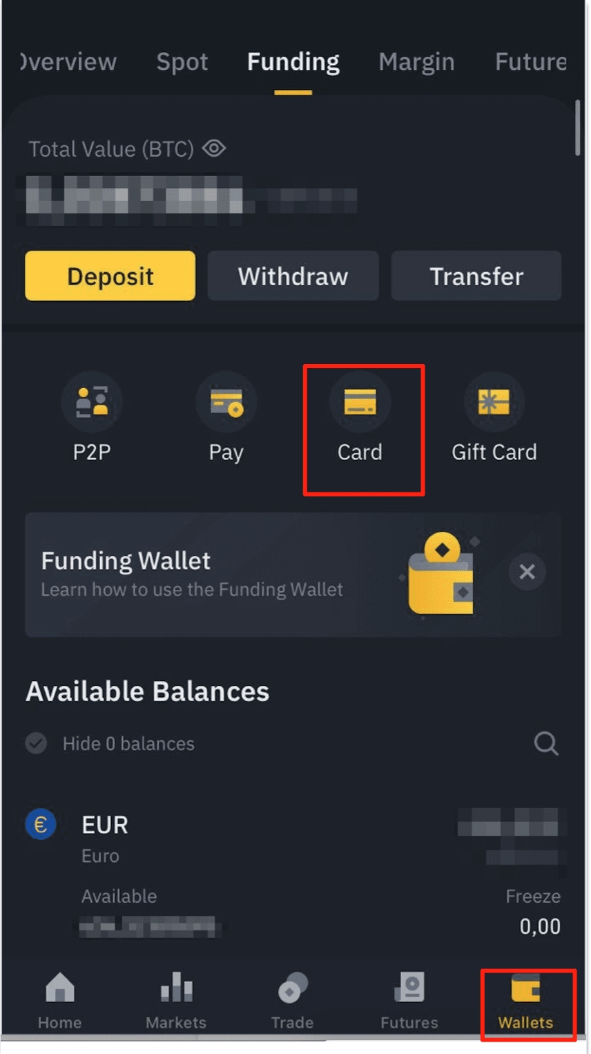 How to Buy Crypto with a Credit Card on Binance in 