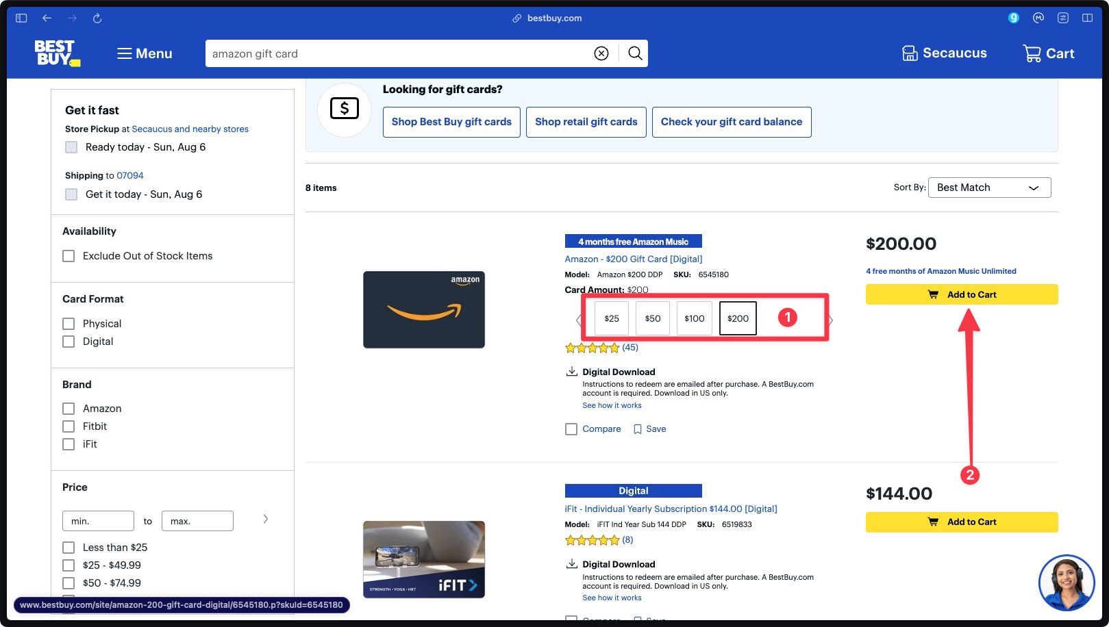 Can I purchase an Amazon Gift Card using Paypal Cr - PayPal Community