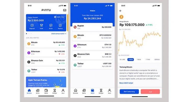 Aplikasi Jual Beli Bitcoin & Investasi Aset Digital | Pintu