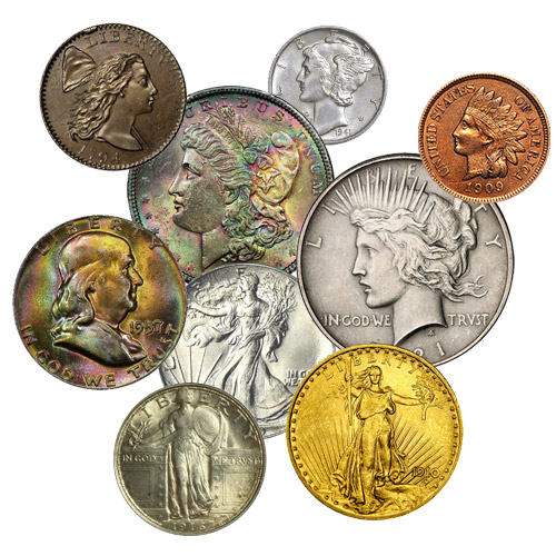 Old Coins for Sale in Kansas City – Precious Metals & Gems