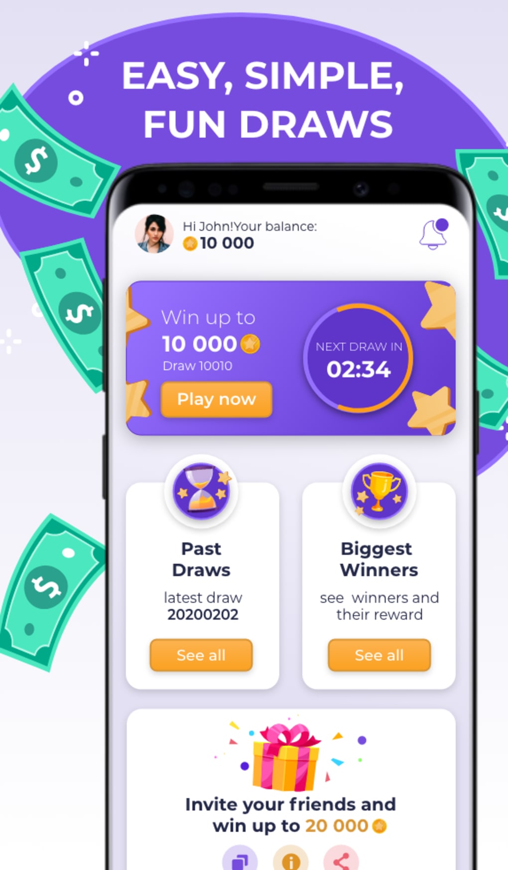 Cash Clicker - Free Lottery Game - APK Download for Android | Aptoide