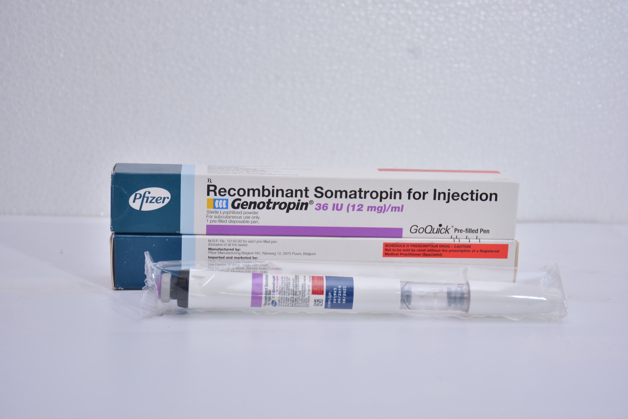 Pfizer Genotropin Pen 12mg (36iu) - Pharma Grade Steroids