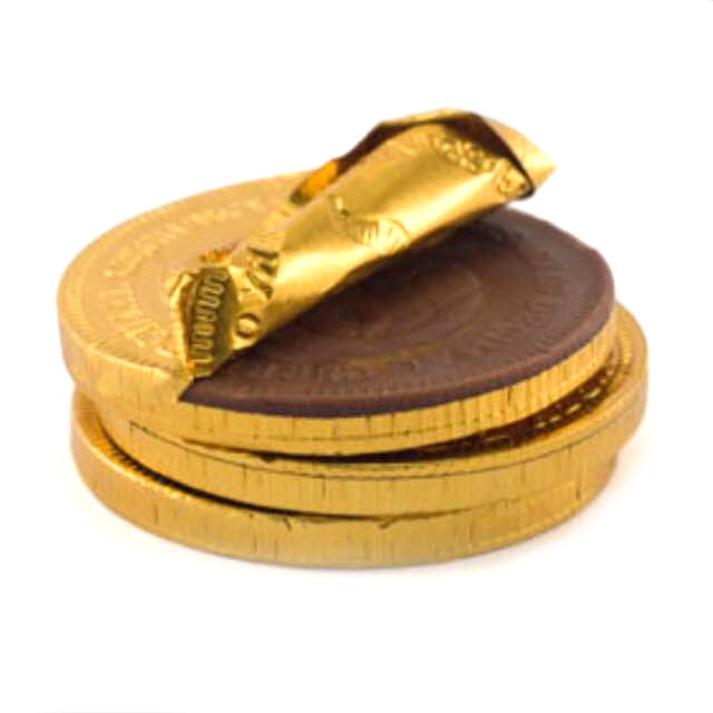 MEDIUM GOLD COINS | Madelaine Chocolate