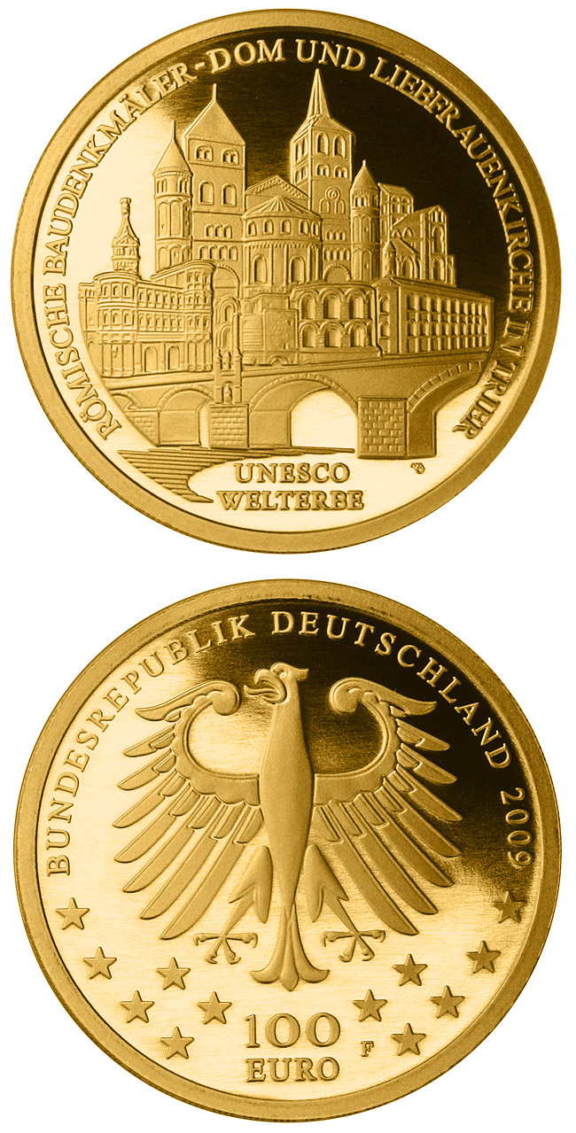 German gold plated coin as a gift| HISTORIA
